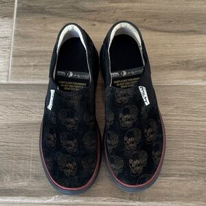 Royal Elastics 7 Andy Warhol skull slip on sneakers